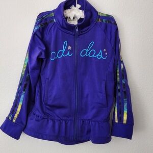 Adidas Purple Jacket - Size 5